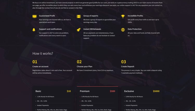 Responsive Hyip Template – 98 – Digital Codemaster